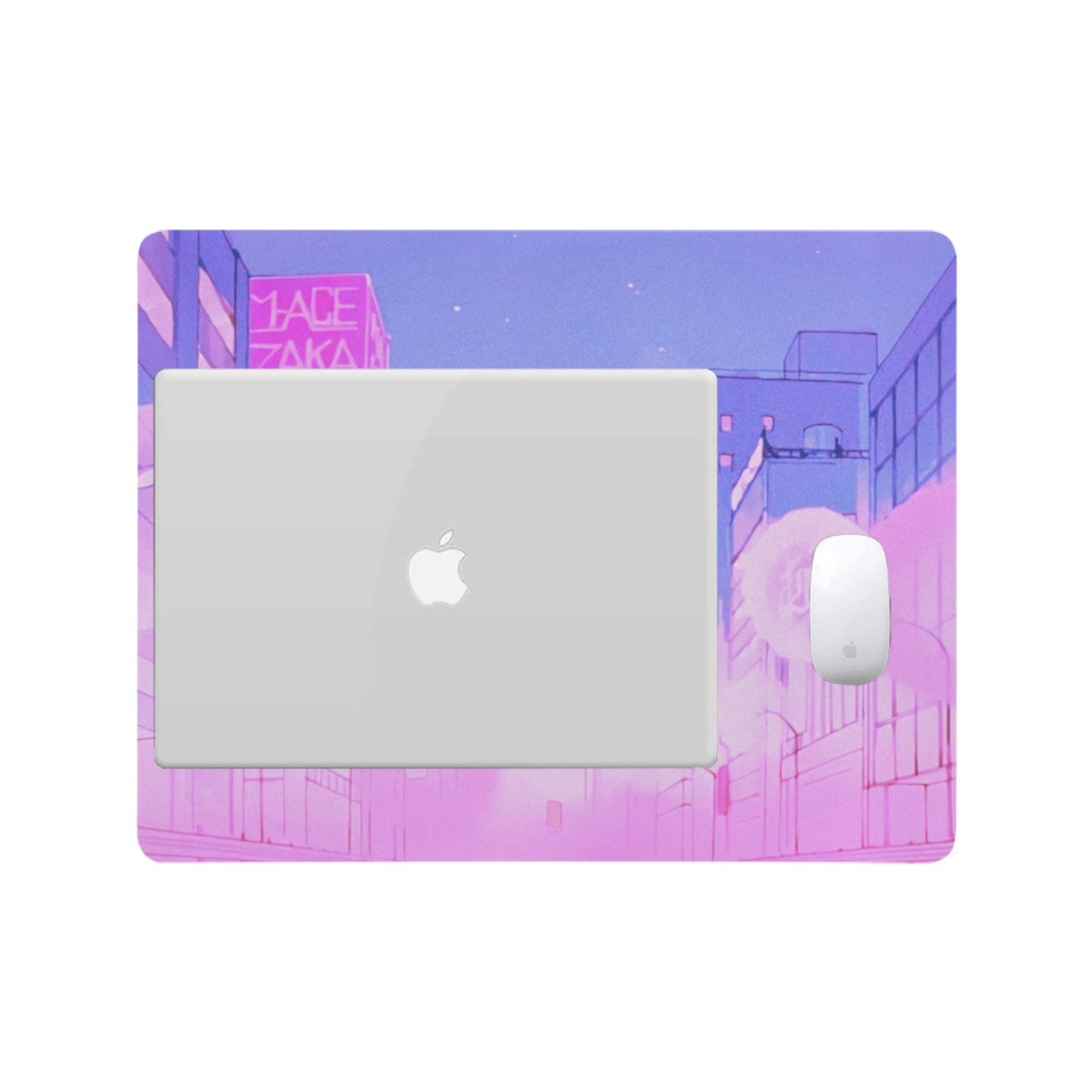 Cute and colorful desk mat perfect for kawaii-themed workspaces or gaming setup