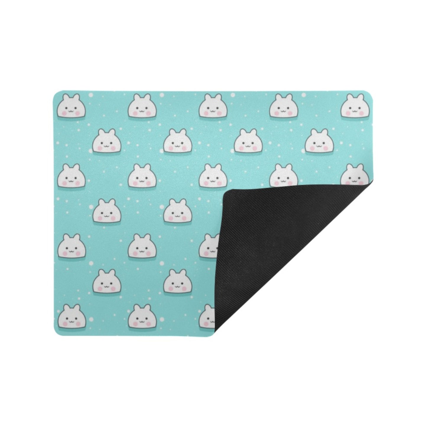 Cute and colorful desk mat perfect for kawaii-themed workspaces or gaming setups