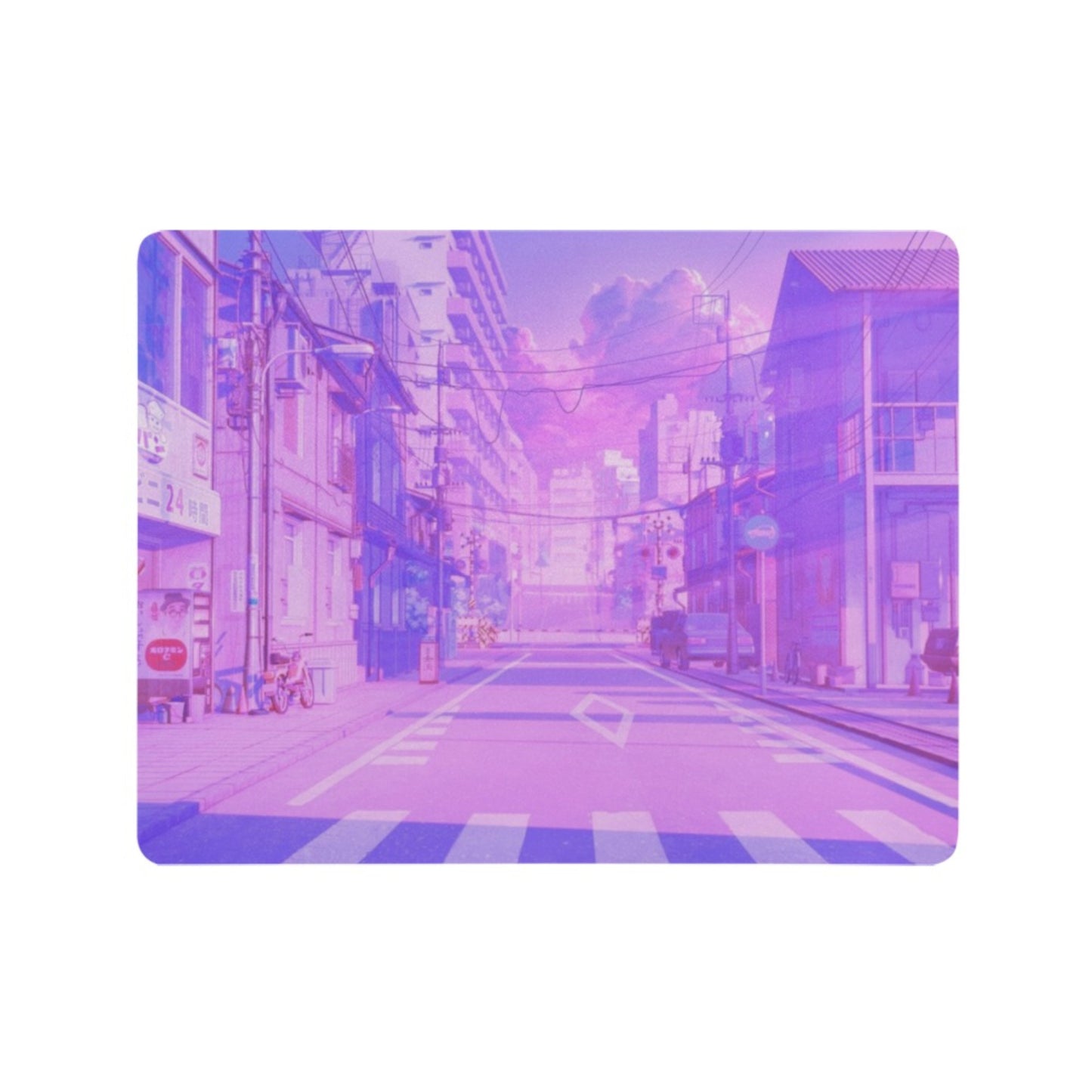 Cute and colorful desk mat perfect for kawaii-themed workspaces or gaming setups