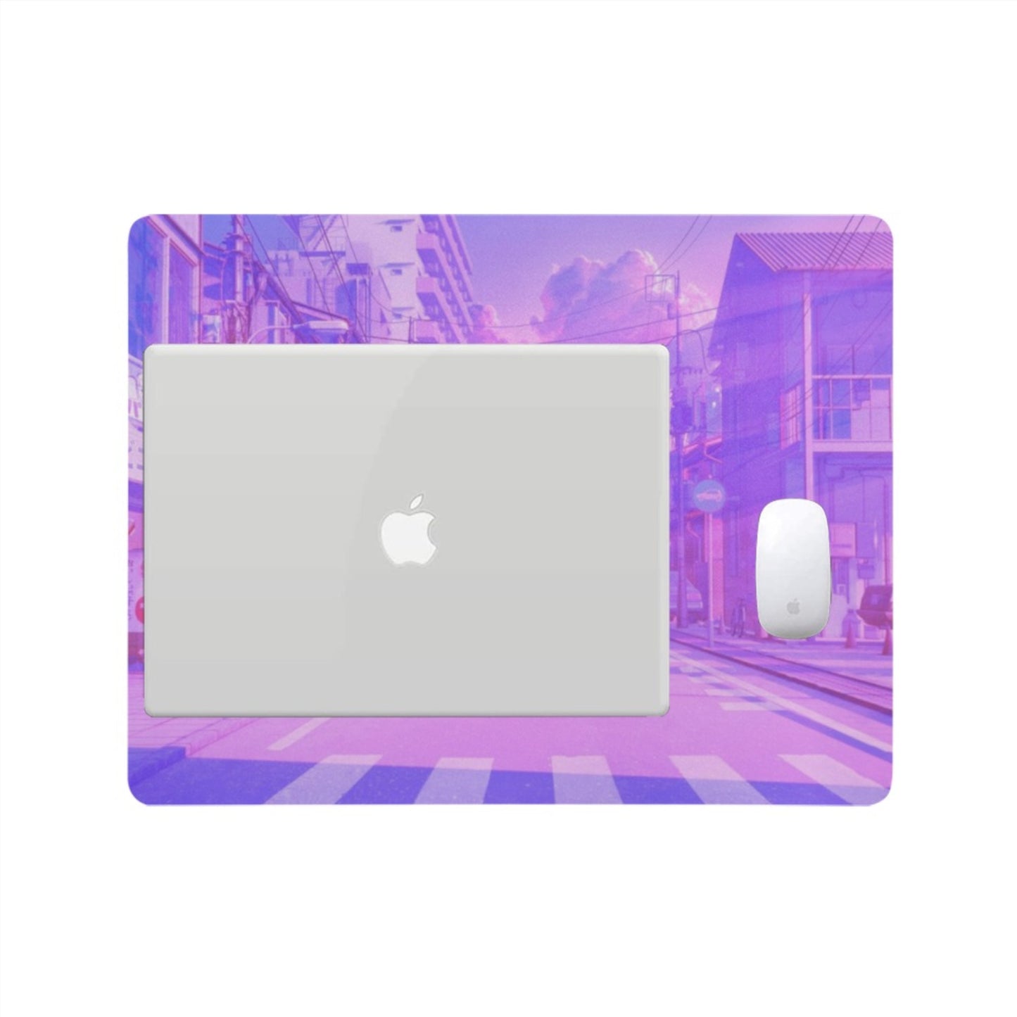 Cute and colorful desk mat perfect for kawaii-themed workspaces or gaming setups