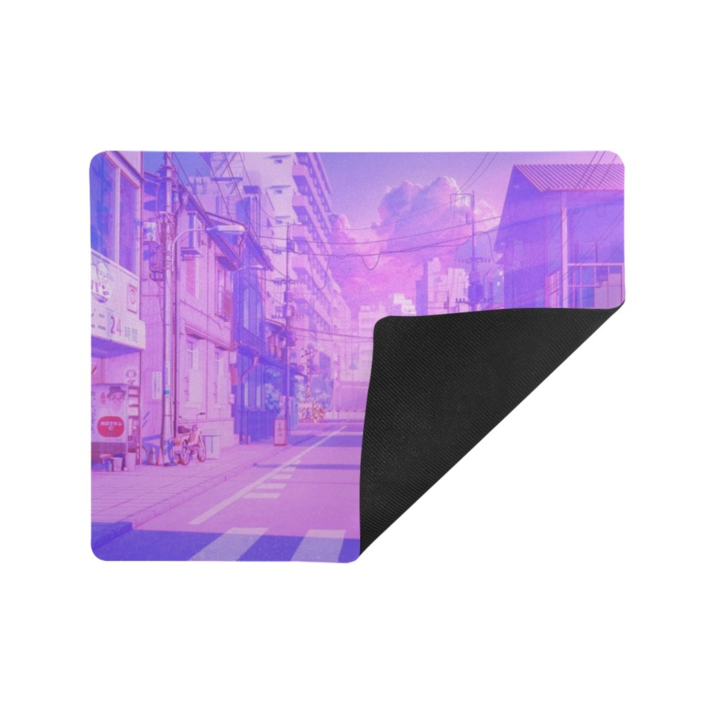 Cute and colorful desk mat perfect for kawaii-themed workspaces or gaming setups