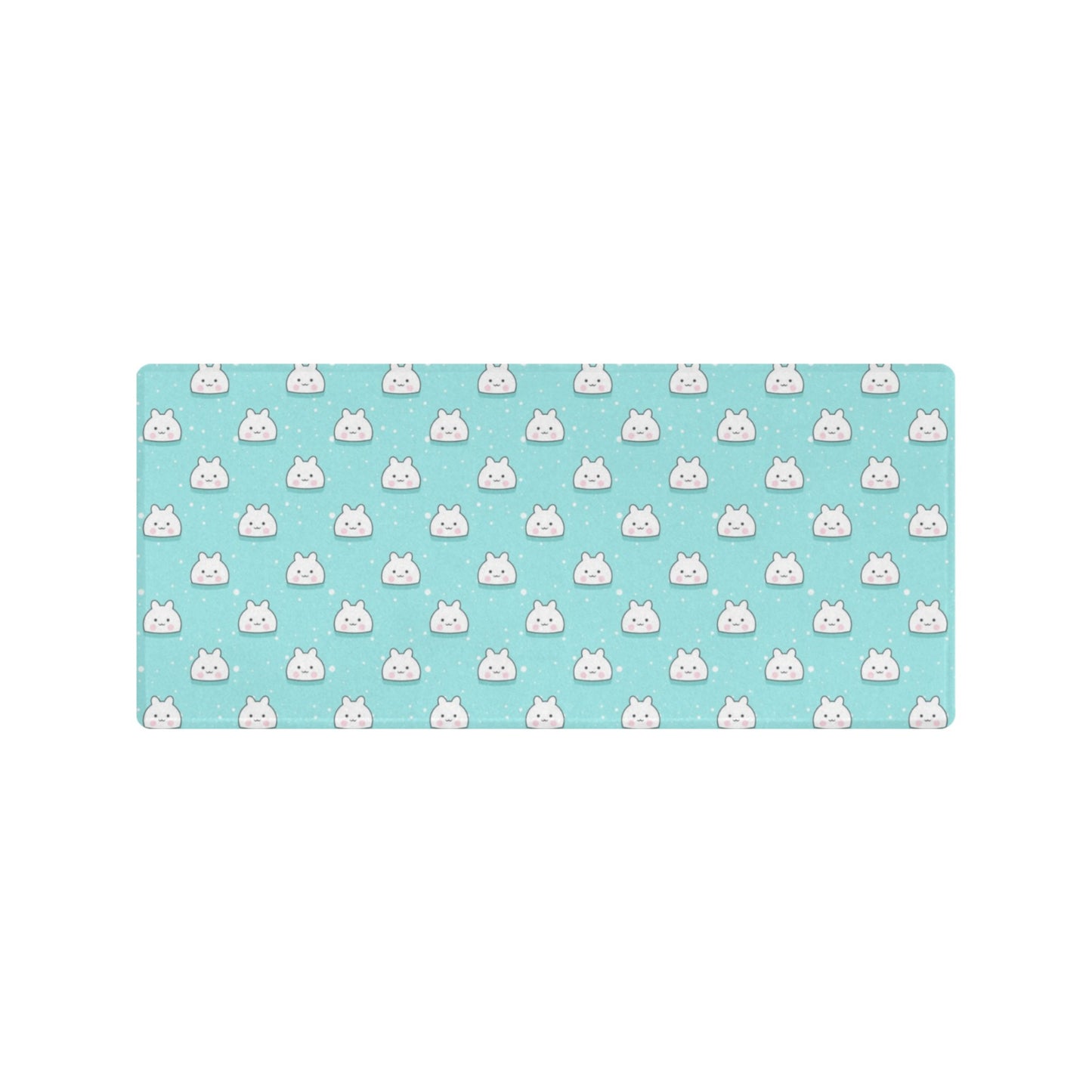 Cute and colorful desk mat perfect for kawaii-themed workspaces or gaming setups