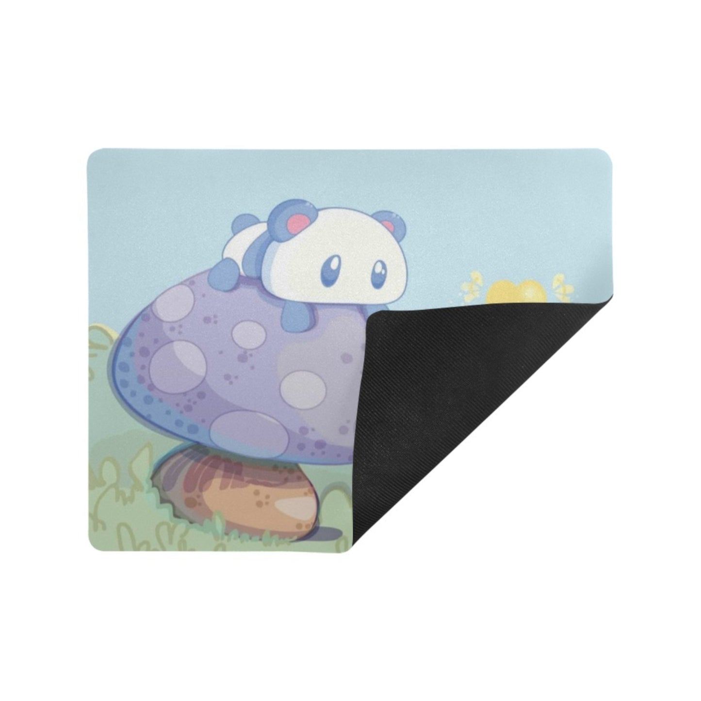 Cute and colourful desk mat perfect for kawaii-themed workspaces or gaming setups