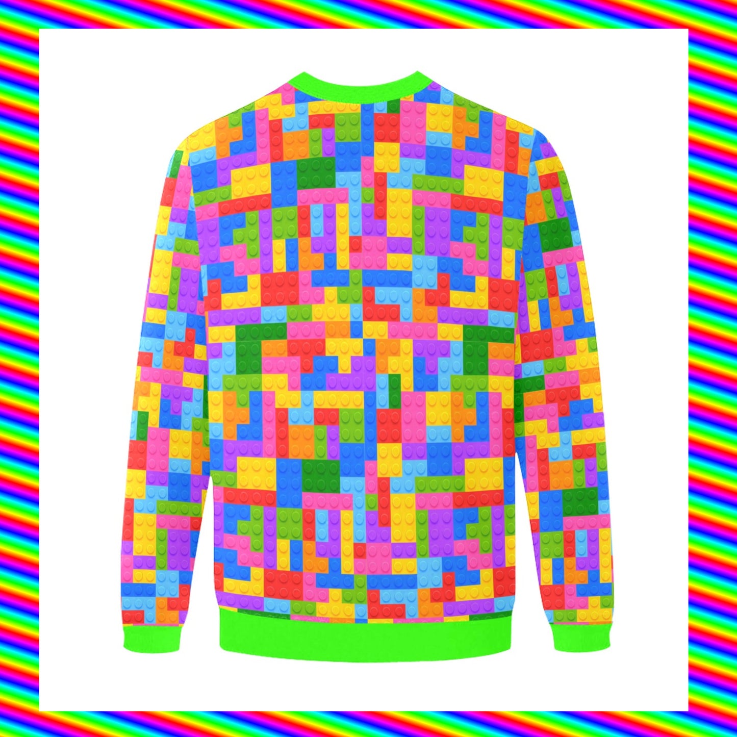 Decora Kei sweatshirt Harajuku clothing Kidcore Rainbowcore Pop kei Harajuku Oversized sweatshirt Hadeko kei D2283632