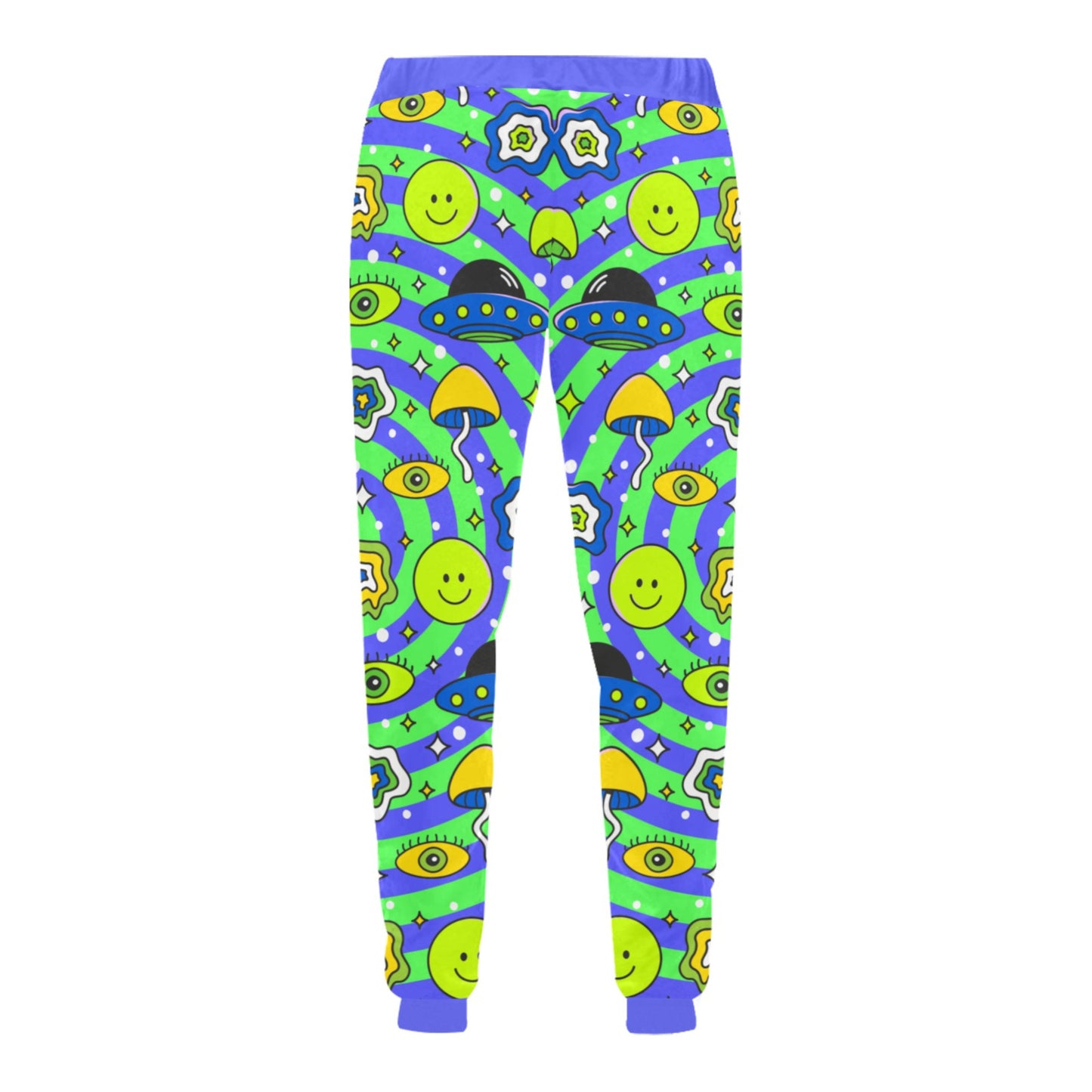 Harajuku_Kidcore_Alien_Jogger_Pants displayed on clean white background