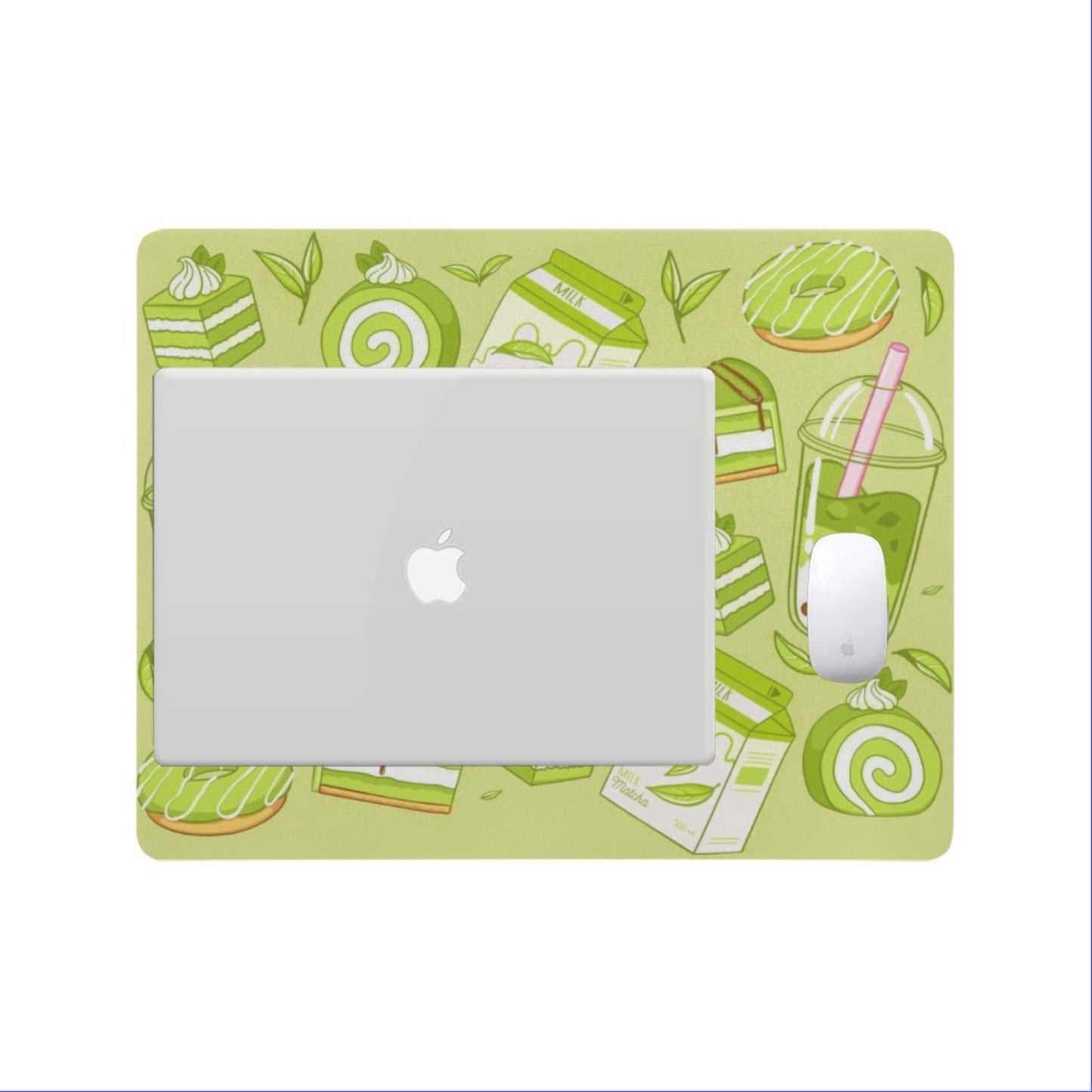 Cute and colorful desk mat perfect for kawaii-themed workspaces or gaming setups