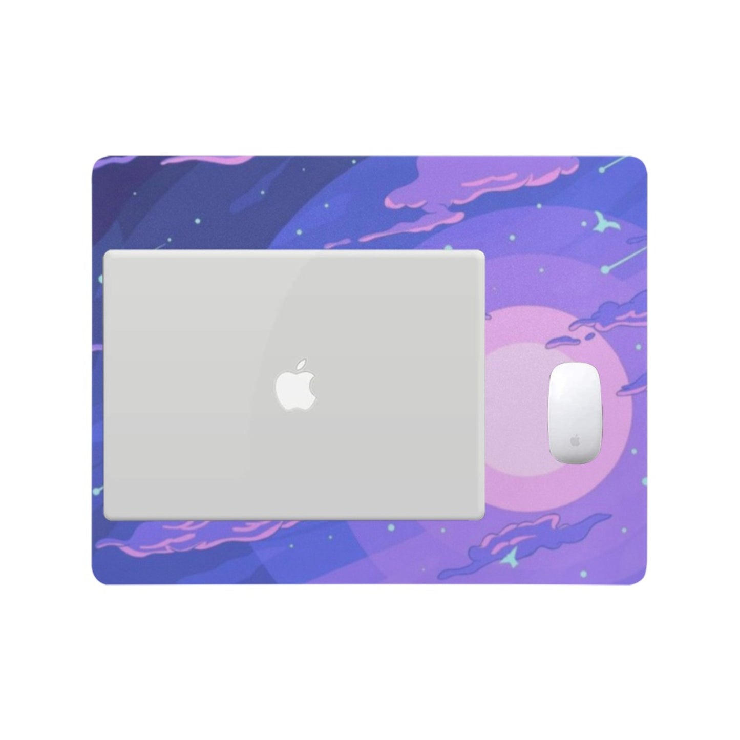 Cute and colorful desk mat perfect for kawaii-themed workspaces or gaming setups