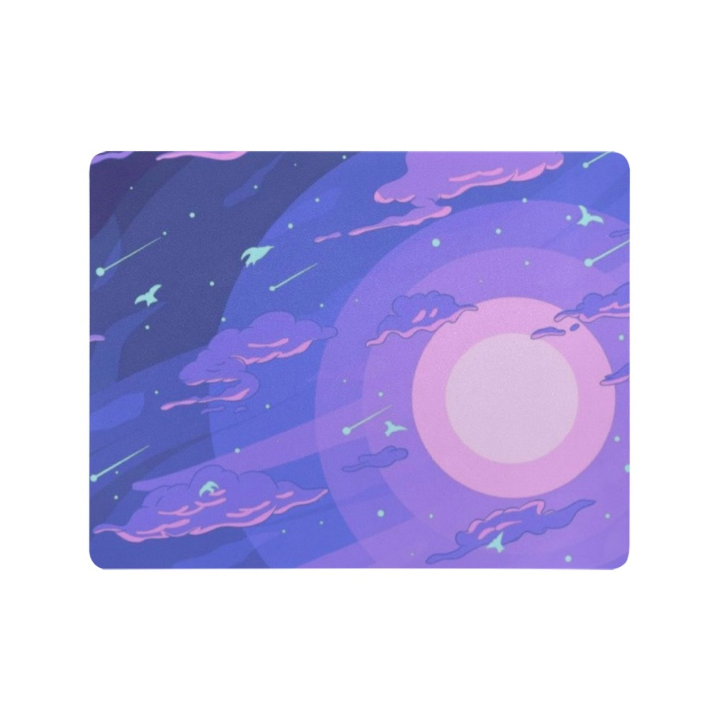 Cute and colorful desk mat perfect for kawaii-themed workspaces or gaming setups