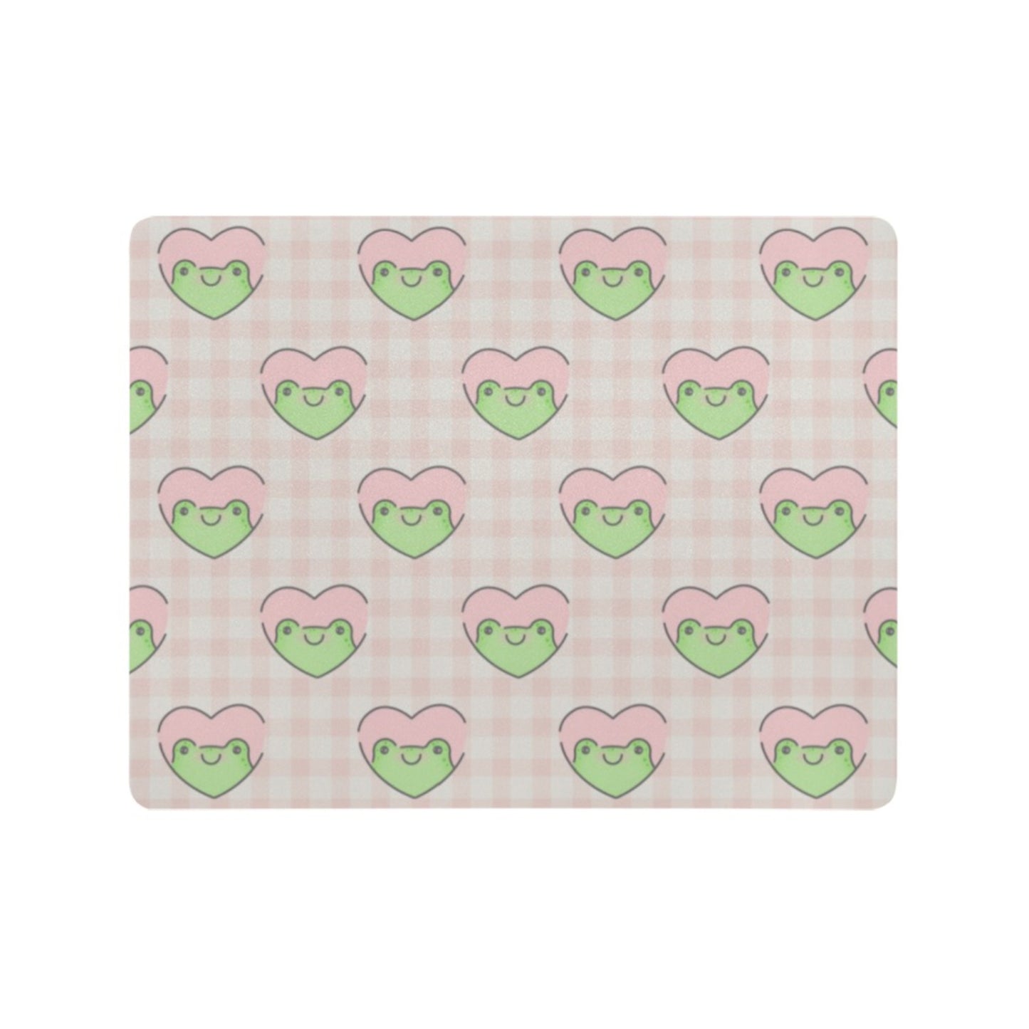 Cute and colorful desk mat perfect for kawaii-themed workspaces or gaming setups