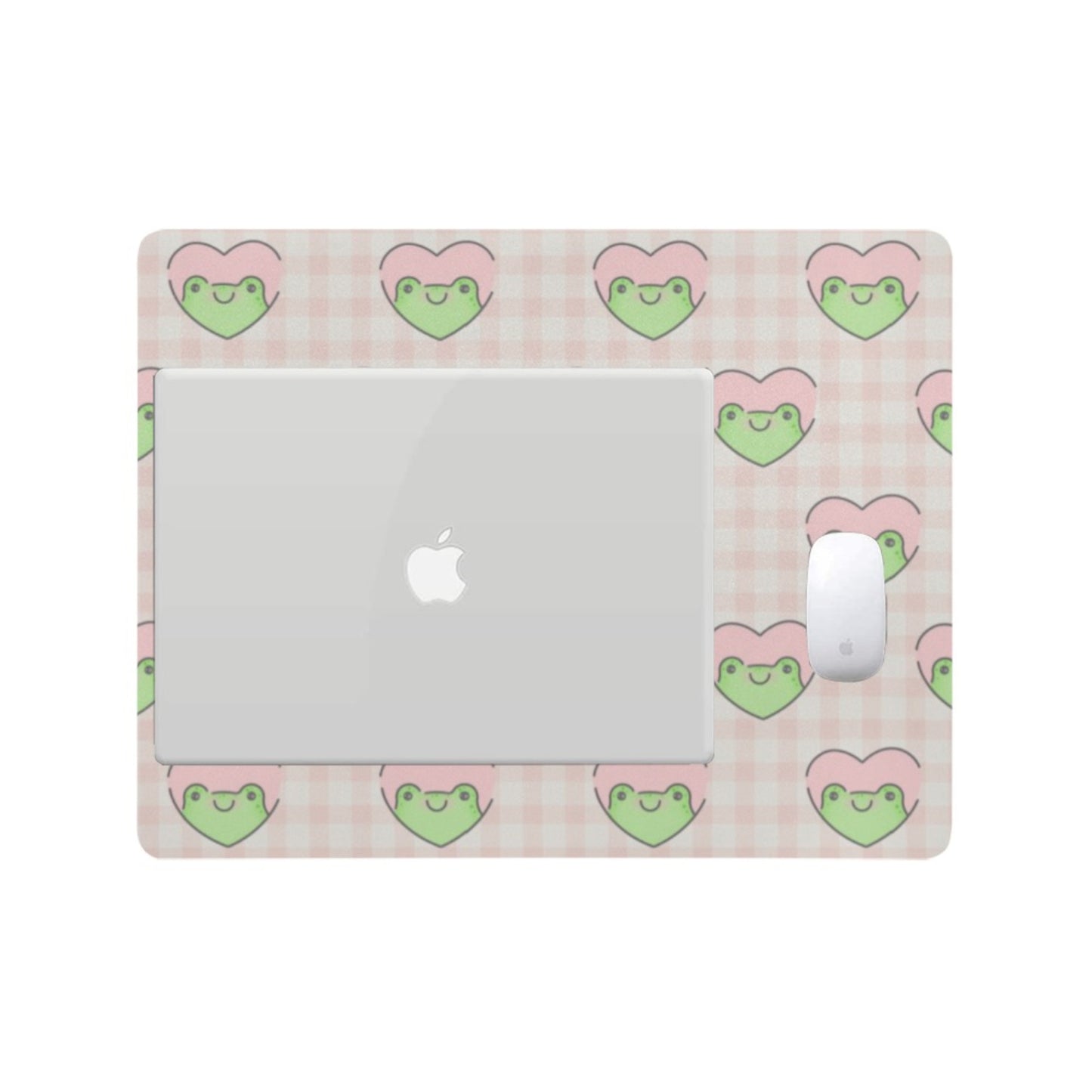Cute and colorful desk mat perfect for kawaii-themed workspaces or gaming setups