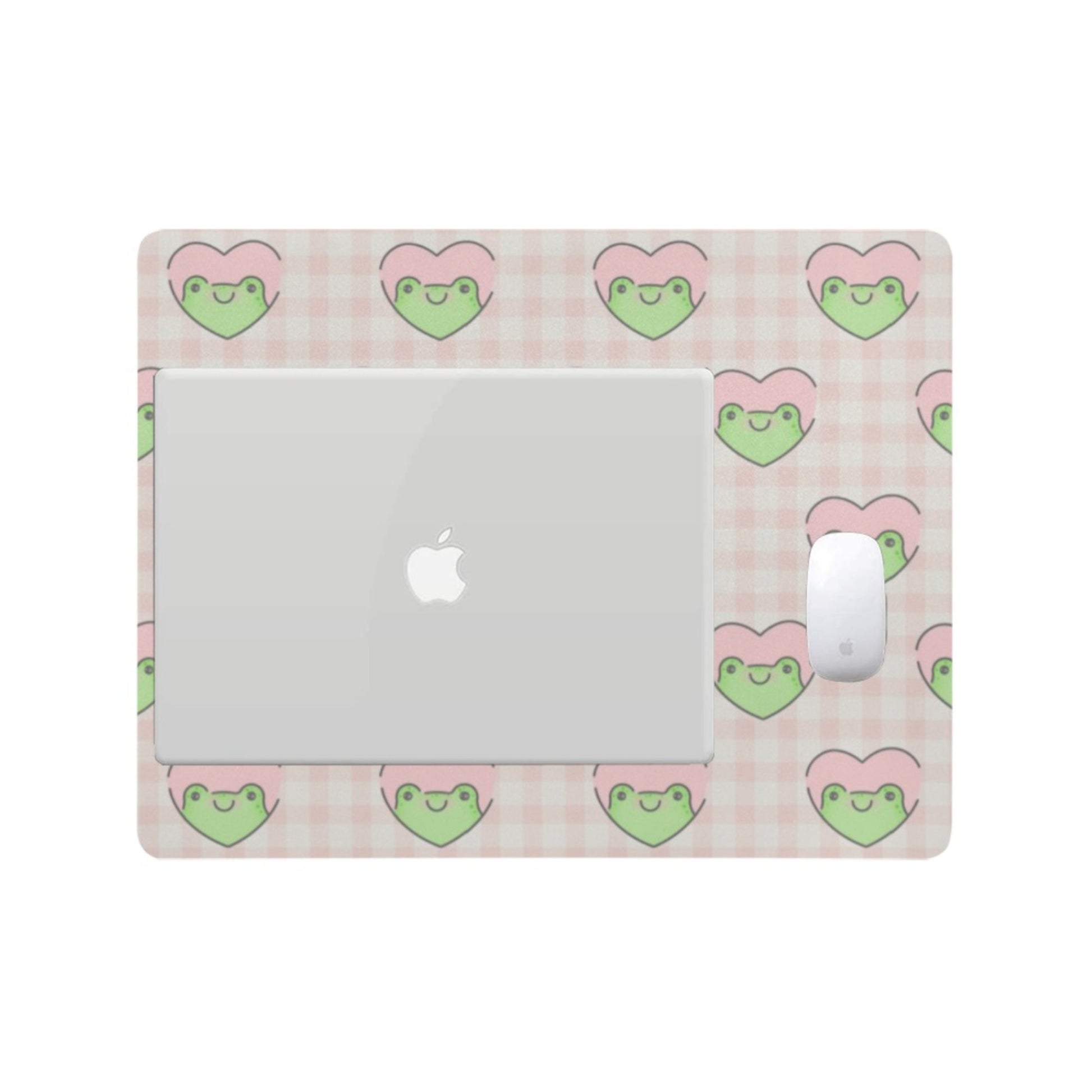 Cute and colorful desk mat perfect for kawaii-themed workspaces or gaming setups