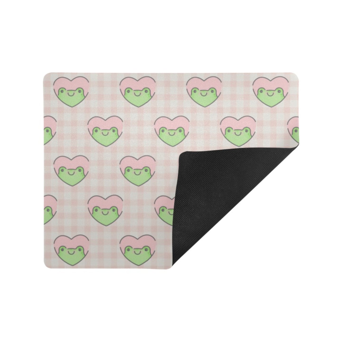 Cute and colorful desk mat perfect for kawaii-themed workspaces or gaming setups