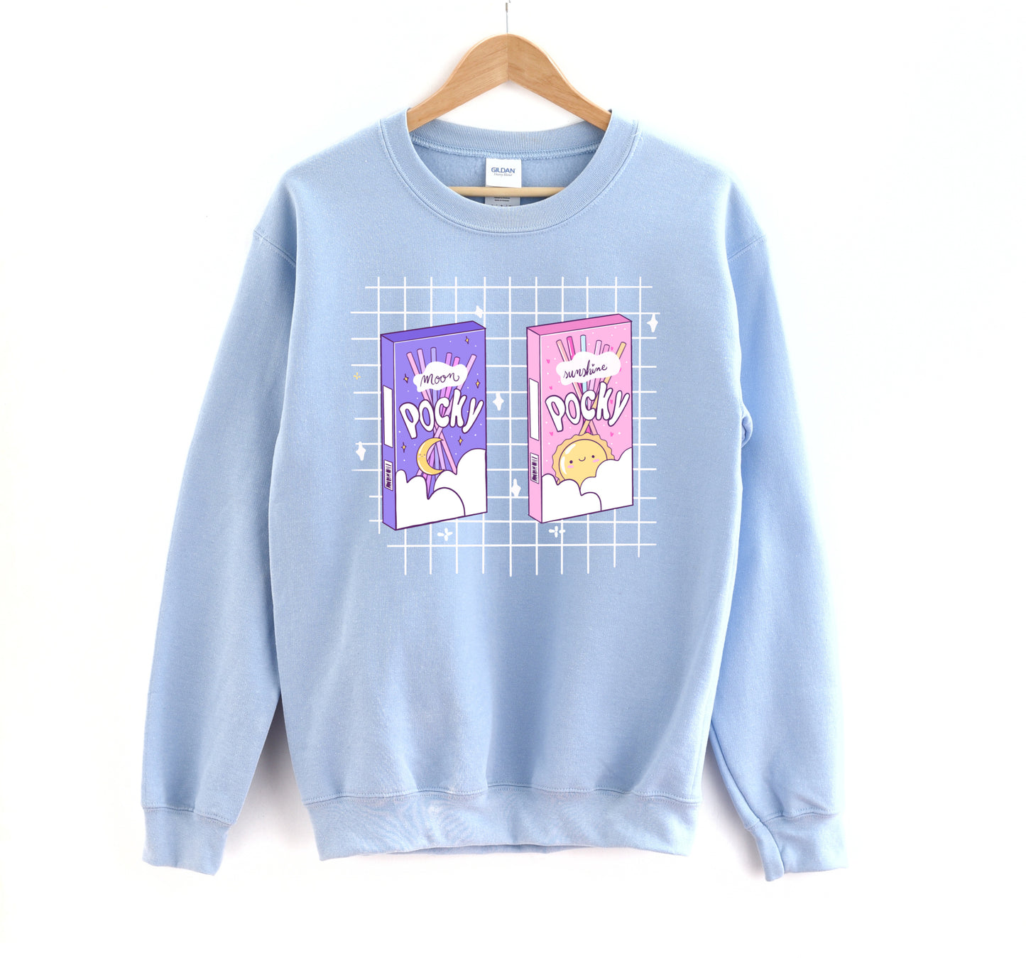 Yume Kawai Pocky Cute Sweatshirt Pastel Kawaii Meets Fairy Kei Fashion 833S
