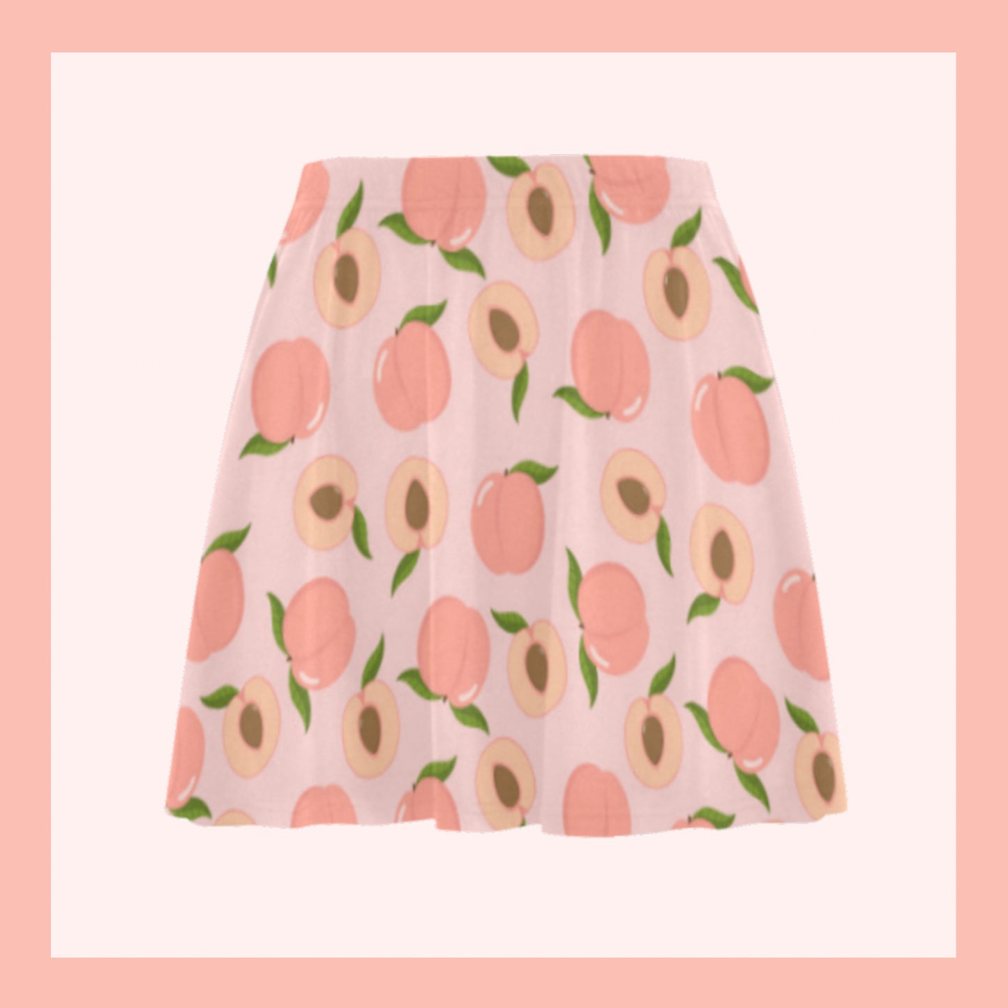 pastel yume kawaii skirt displayed on clean background.