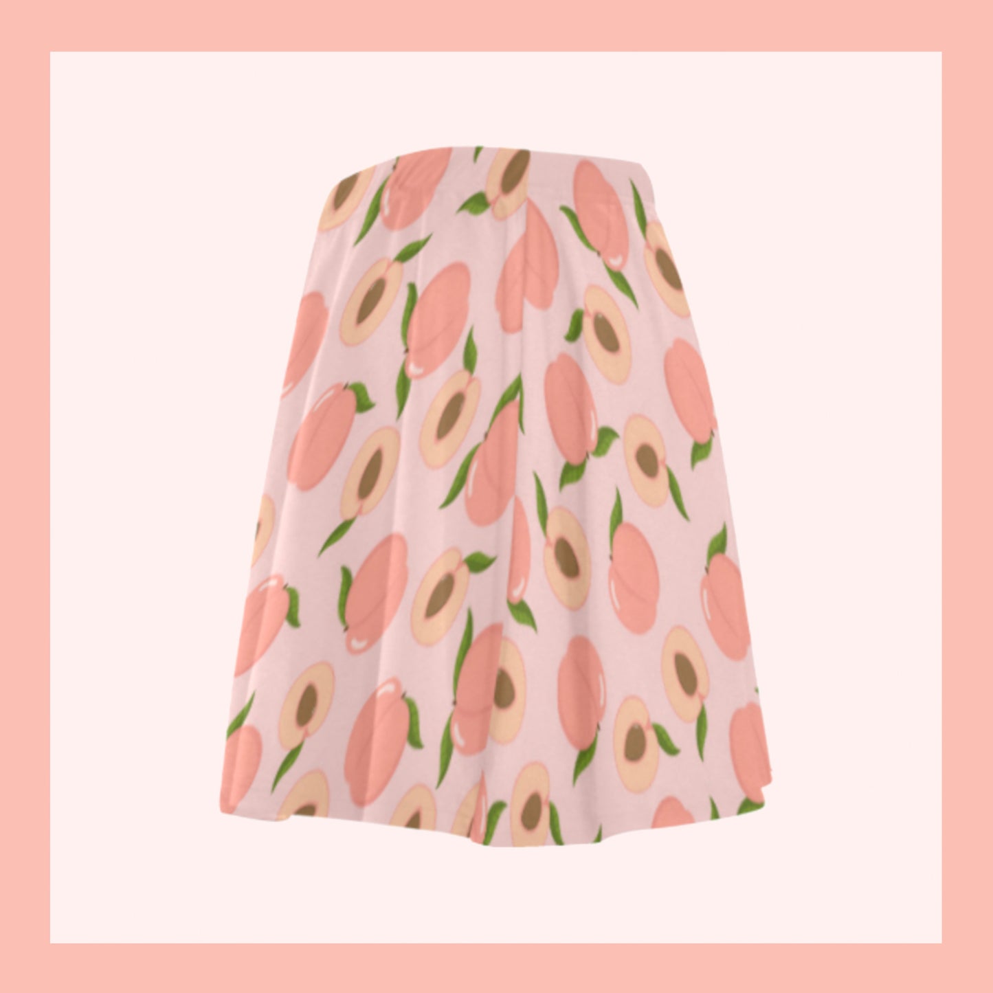 pastel yume kawaii skirt displayed on clean background.