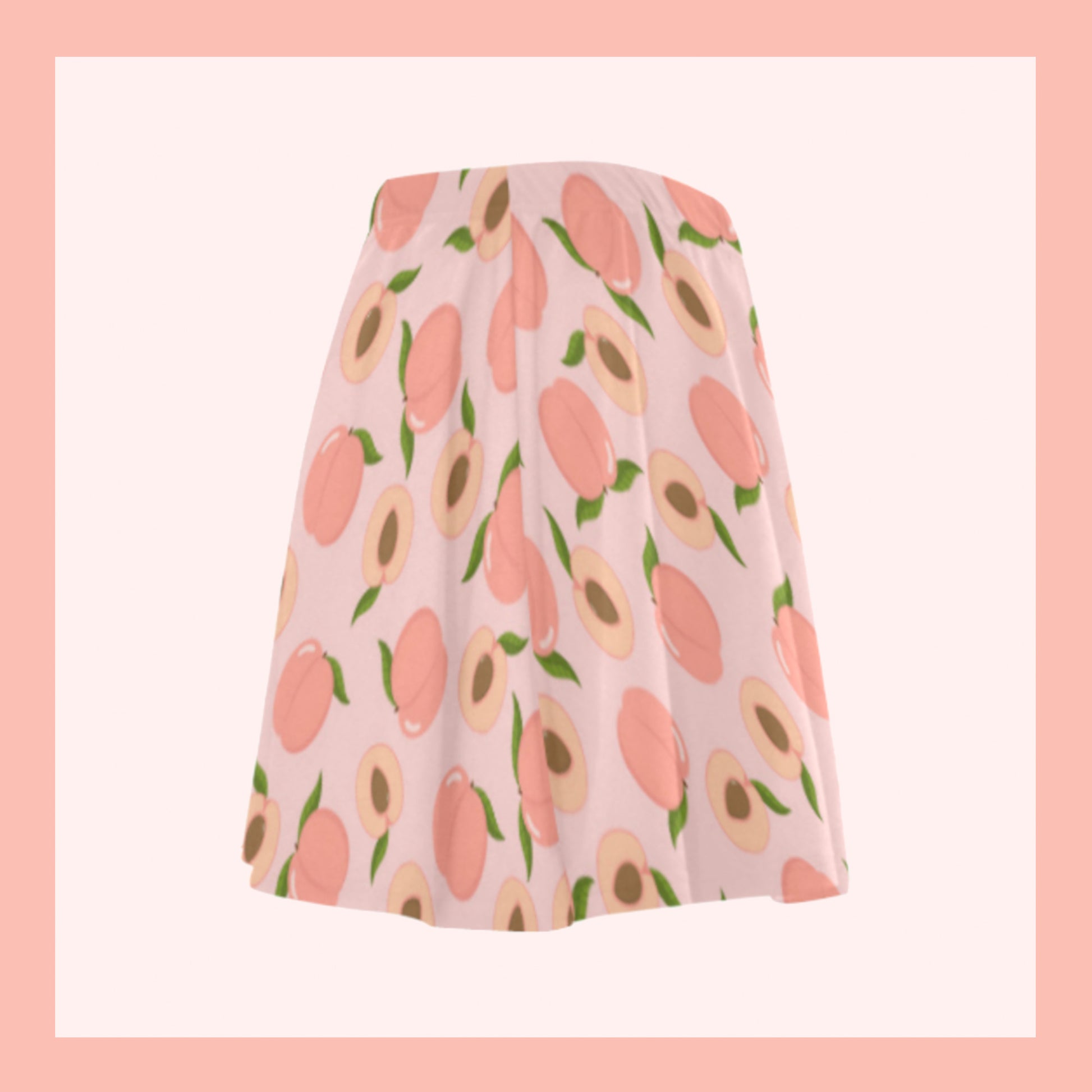 pastel yume kawaii skirt displayed on clean background.