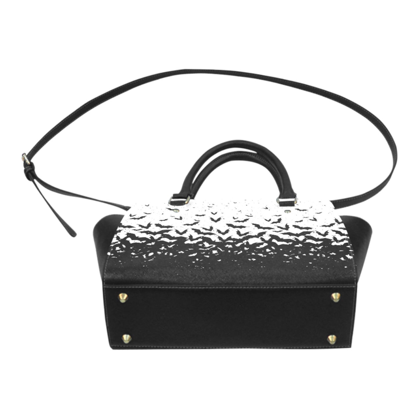 Bat Witchy Goth Purse Black Gothic Handbag Spooky Halloween Shoulder Bag D2357908