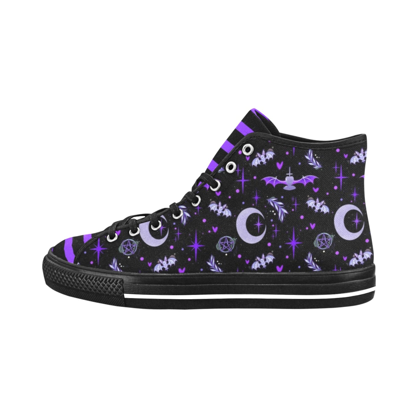 Cute shoes on a white background