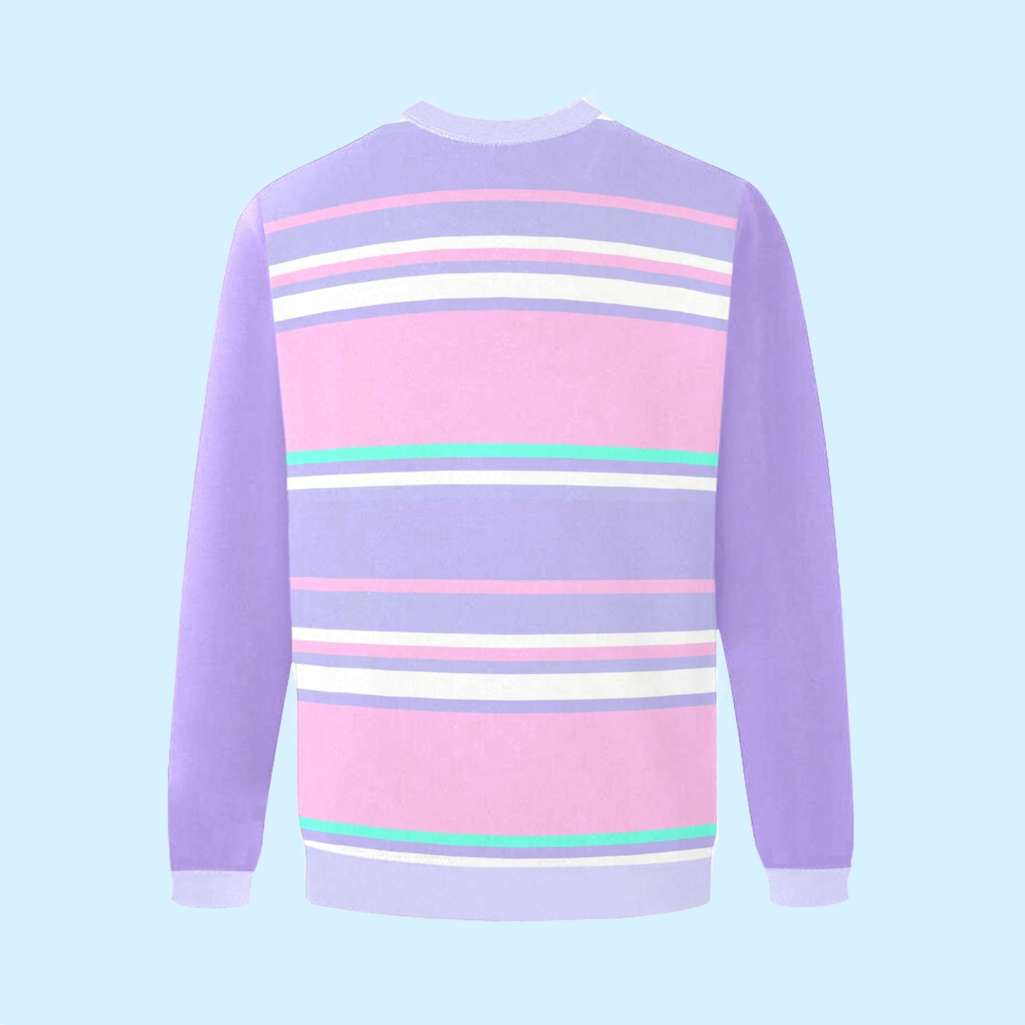 Fairy Kei Yume Kawaii Purple Sweatshirt on pastel background
