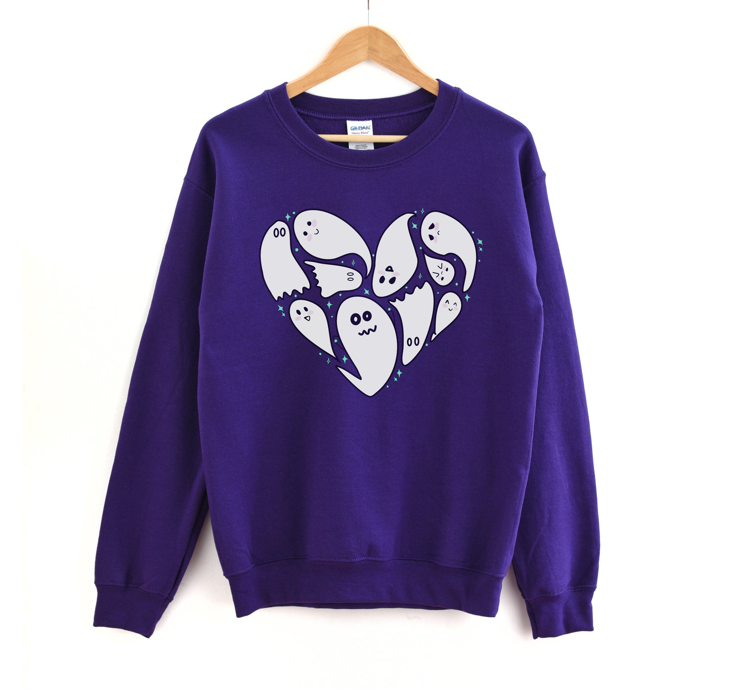 Halloween Kawaii Cute Ghosts Sweatshirt Kawaii Spooky Clothing Yami Kawaii Halloween Outfit