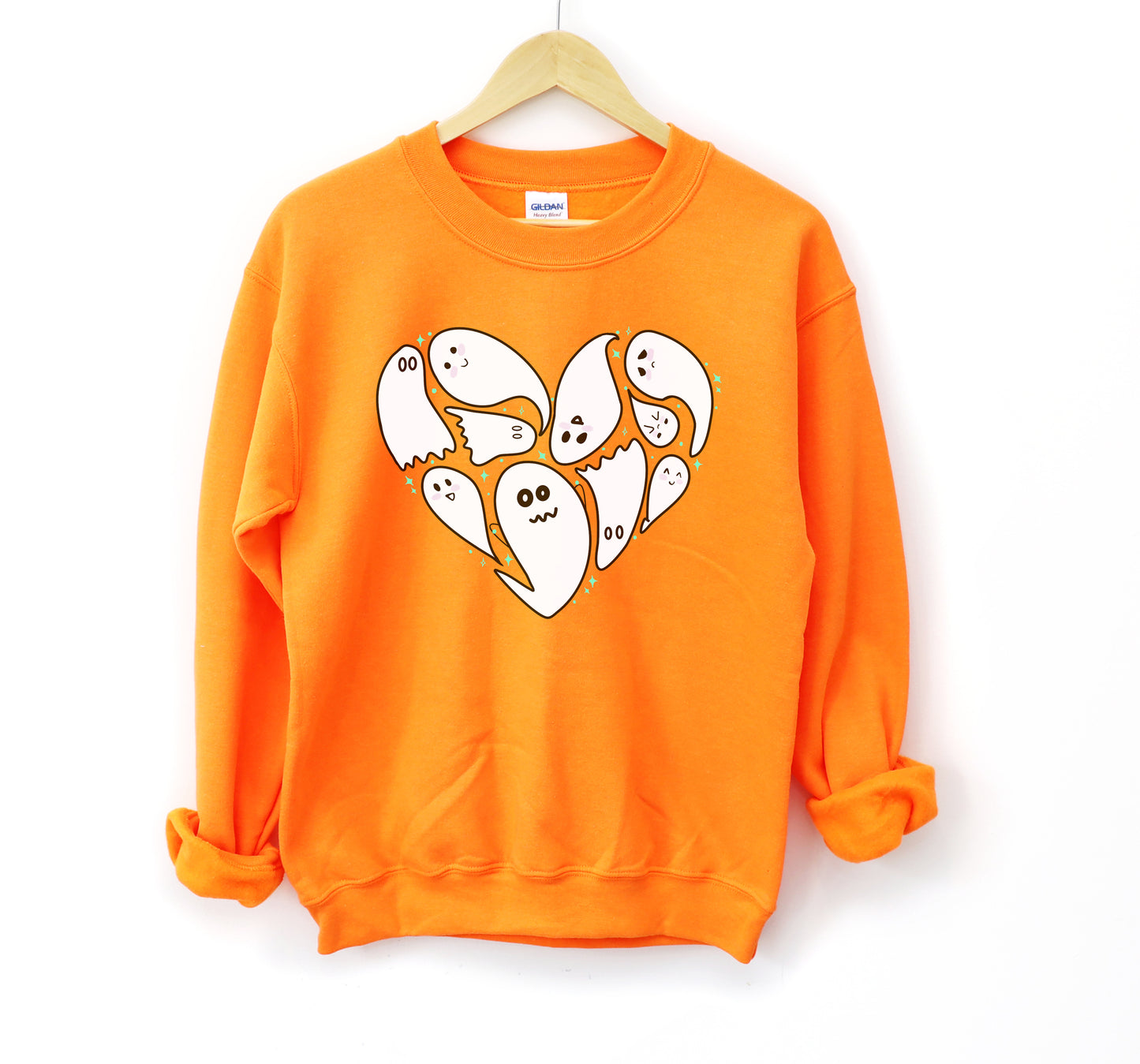 Halloween Kawaii Cute Ghosts Sweatshirt Kawaii Spooky Clothing Yami Kawaii Halloween Outfit