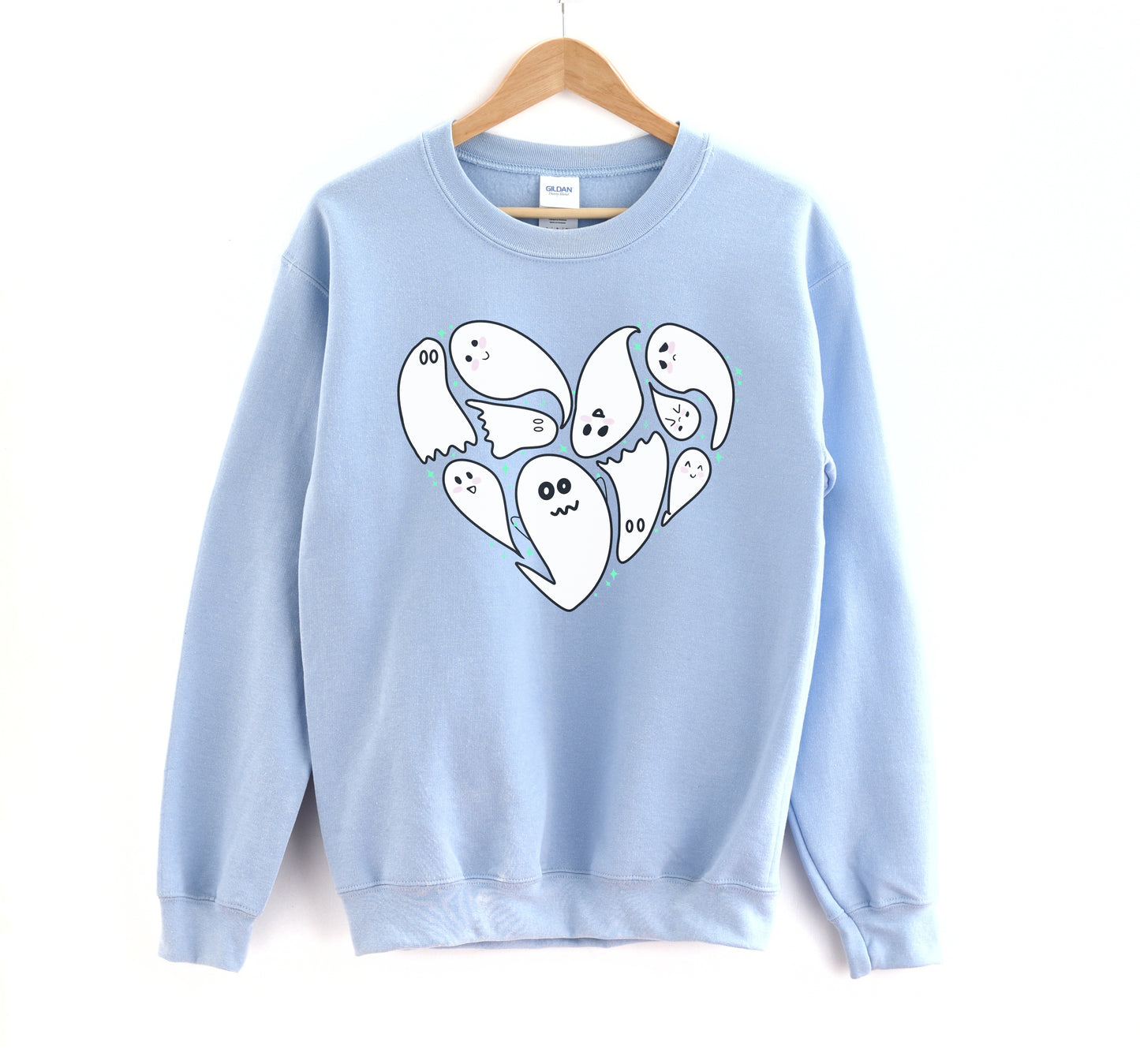 Halloween Kawaii Cute Ghosts Sweatshirt Kawaii Spooky Clothing Yami Kawaii Halloween Outfit