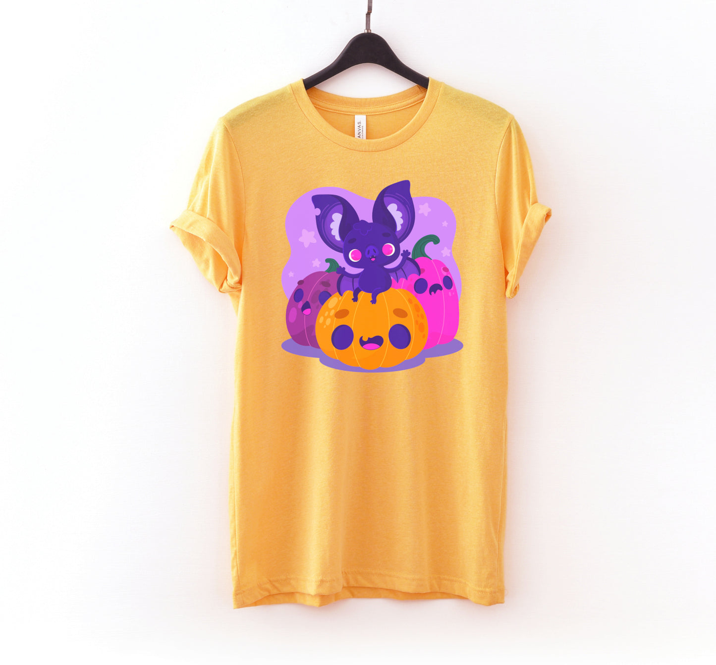 Halloween Bat Cute T-shirt Halloween Ghost outfit Halloween Kawaii Pastel clothing 176T