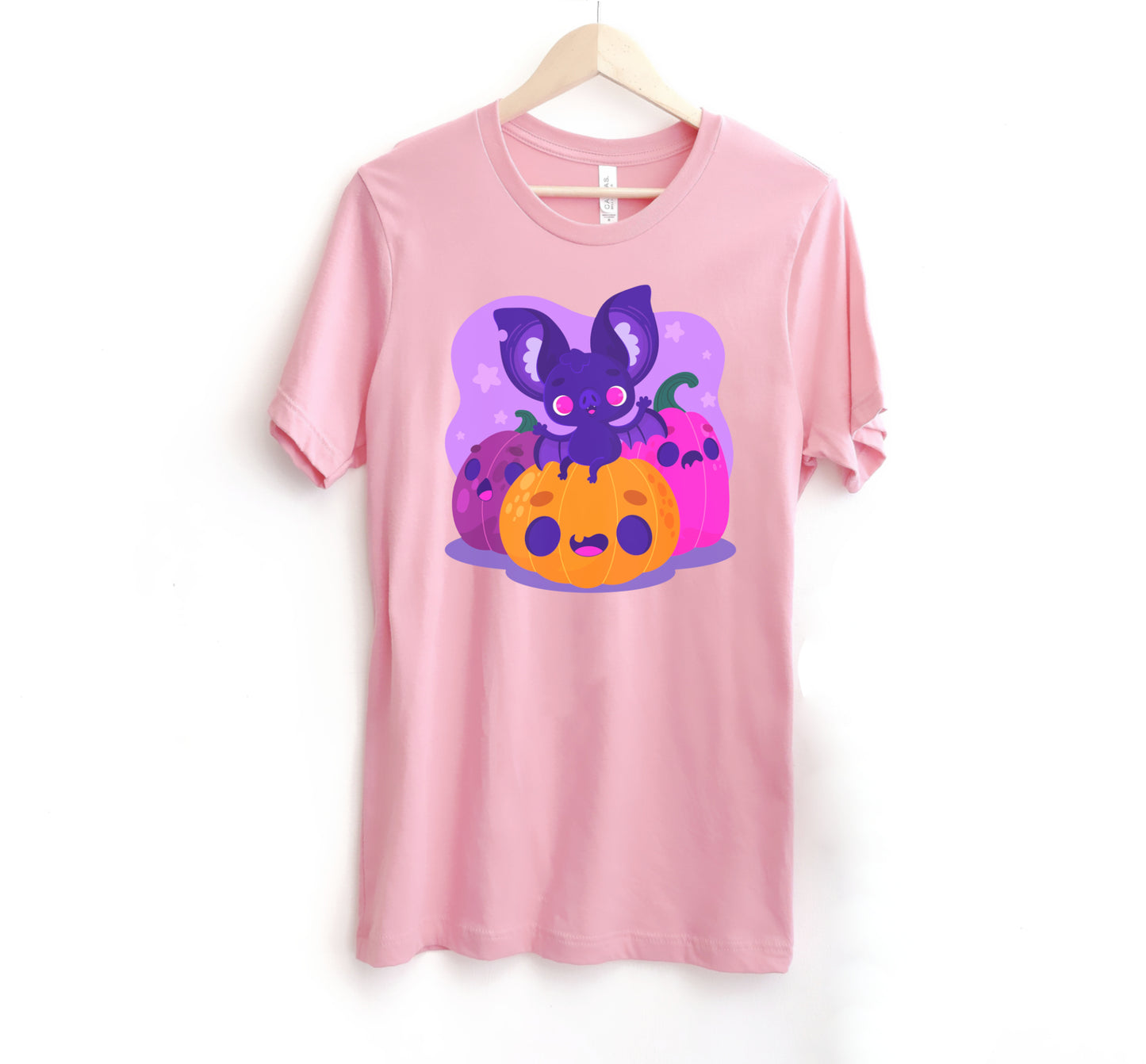 Halloween Bat Cute T-shirt Halloween Ghost outfit Halloween Kawaii Pastel clothing 176T