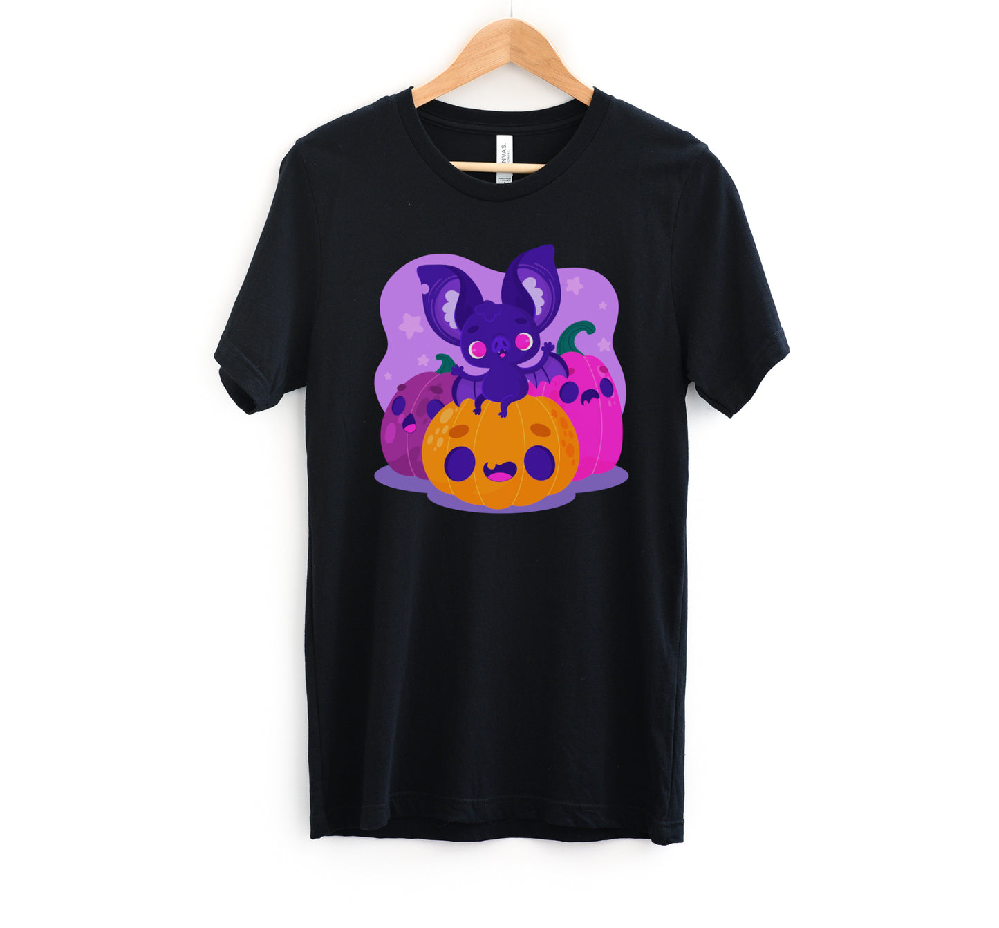 Halloween Bat Cute T-shirt Halloween Ghost outfit Halloween Kawaii Pastel clothing 176T