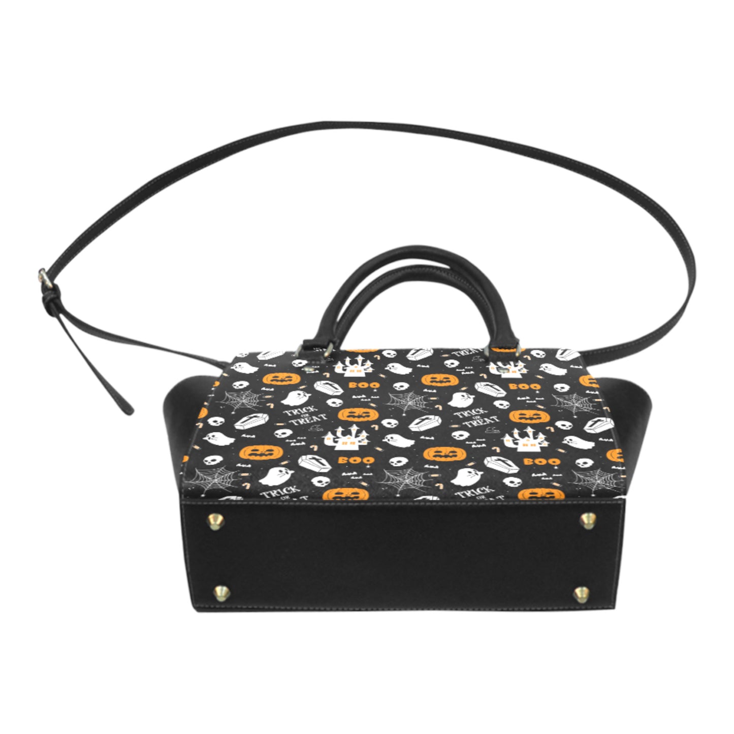 Halloween Pastel Goth Purse Black Gothic Handbag Spooky Halloween Shoulder Bag D2380802