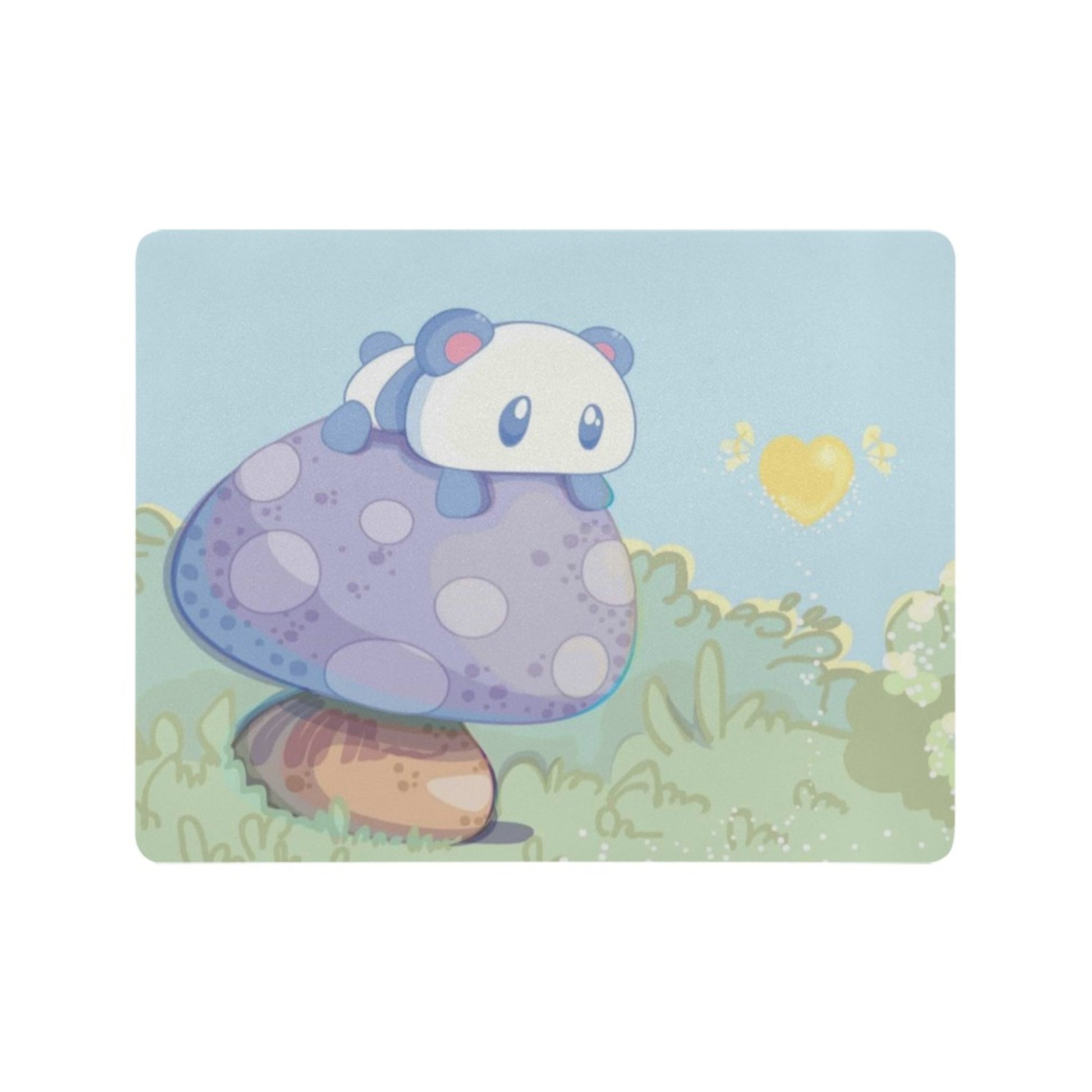 Cute and colourful desk mat perfect for kawaii-themed workspaces or gaming setups