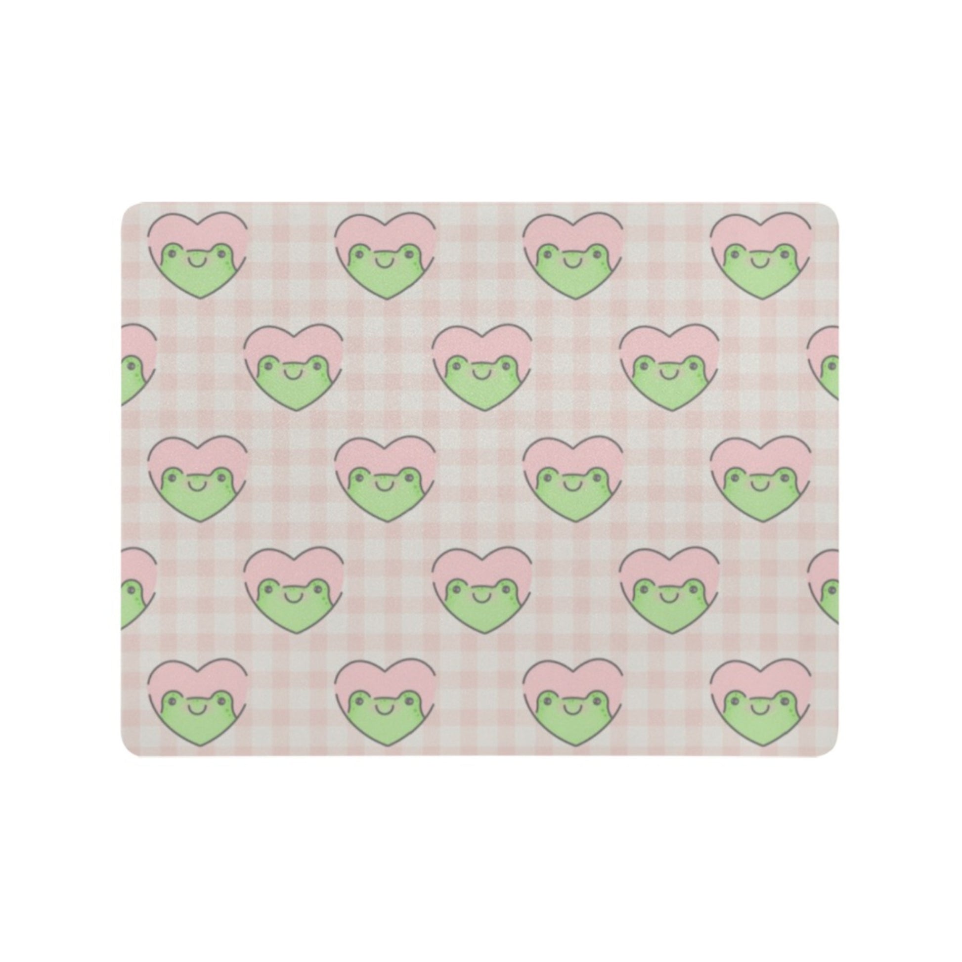 Cute and colorful desk mat perfect for kawaii-themed workspaces or gaming setups
