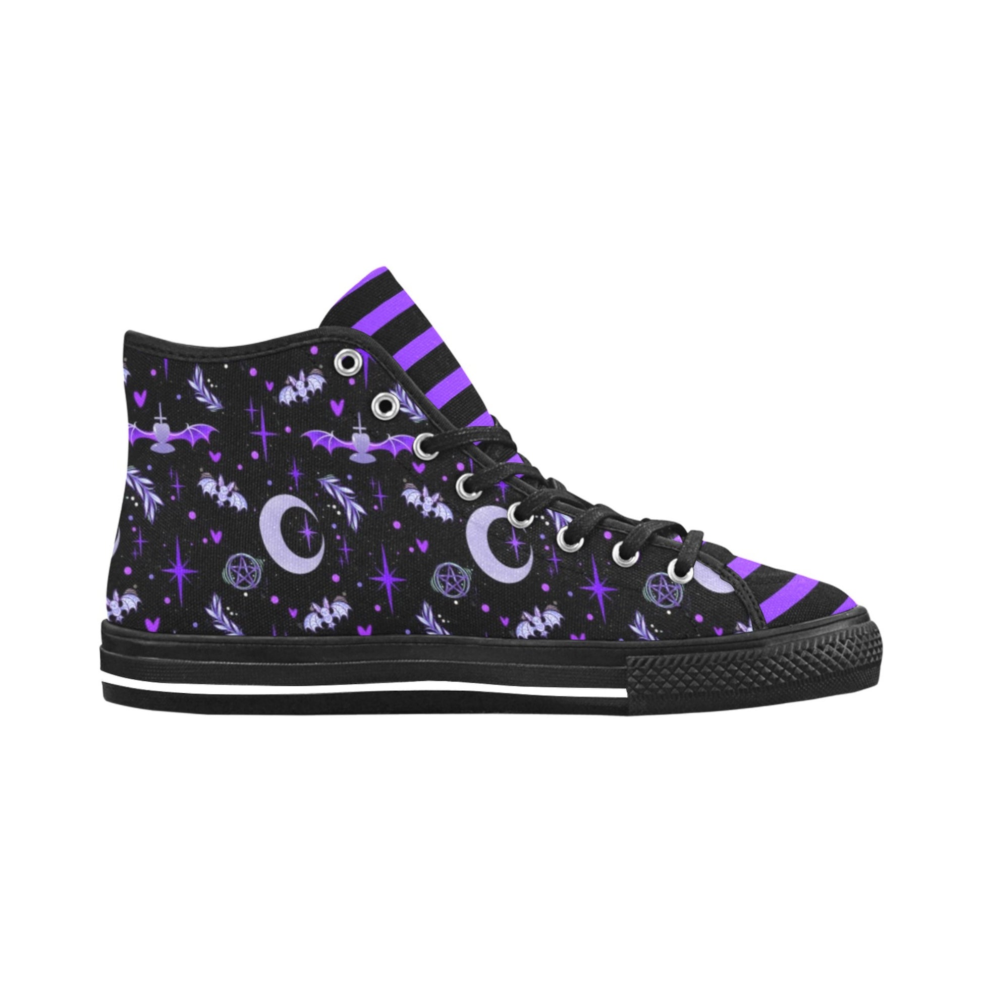 Cute shoes on a white background