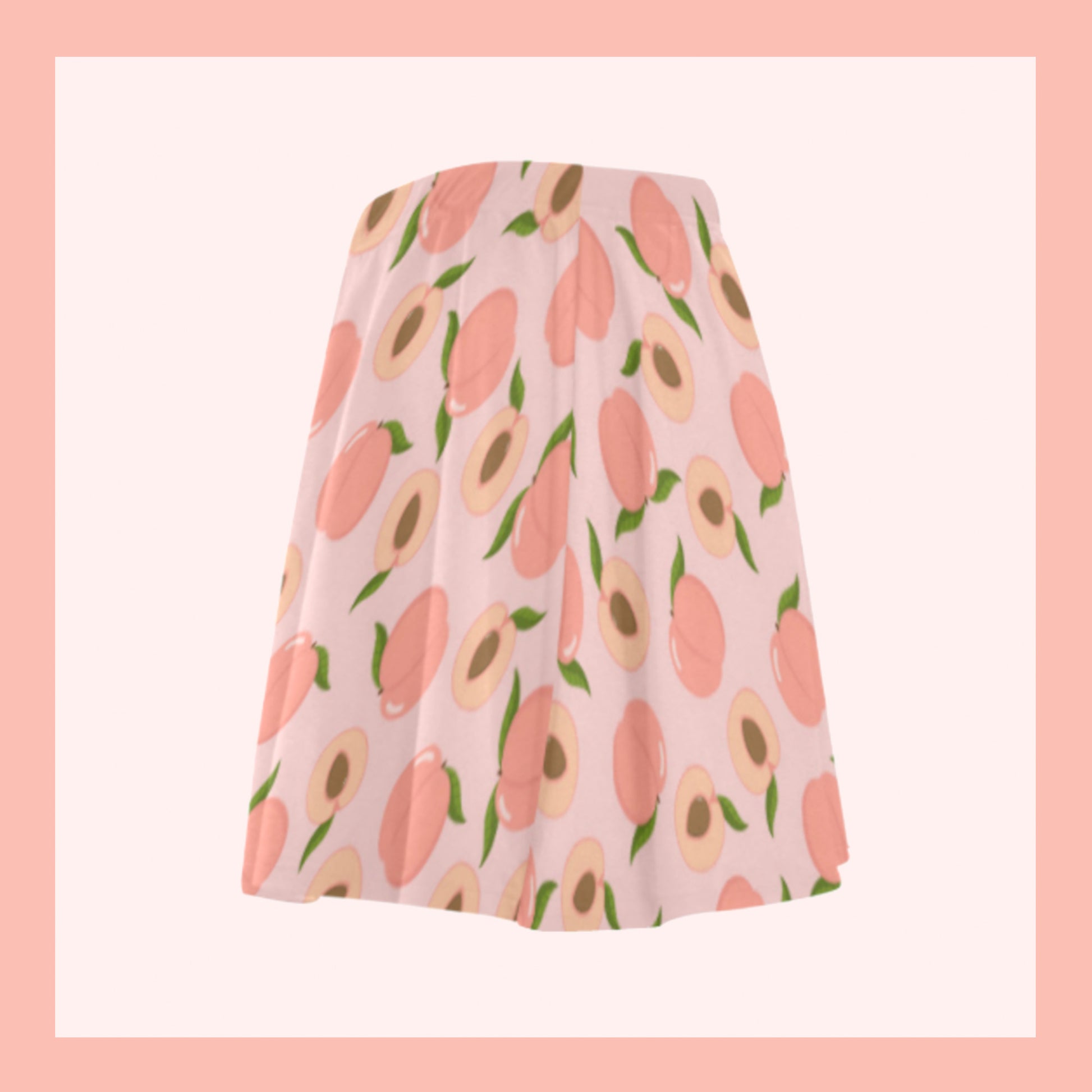 pastel yume kawaii skirt displayed on clean background.
