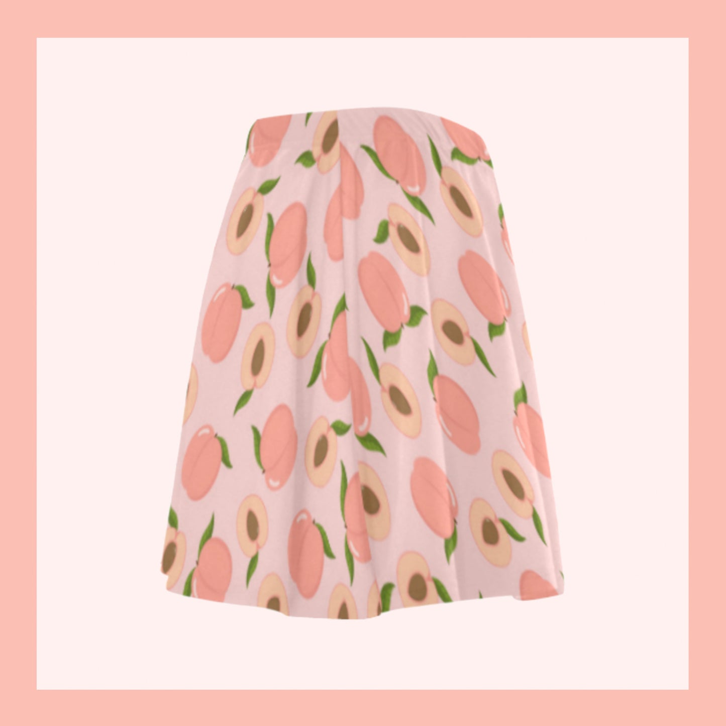 pastel yume kawaii skirt displayed on clean background.