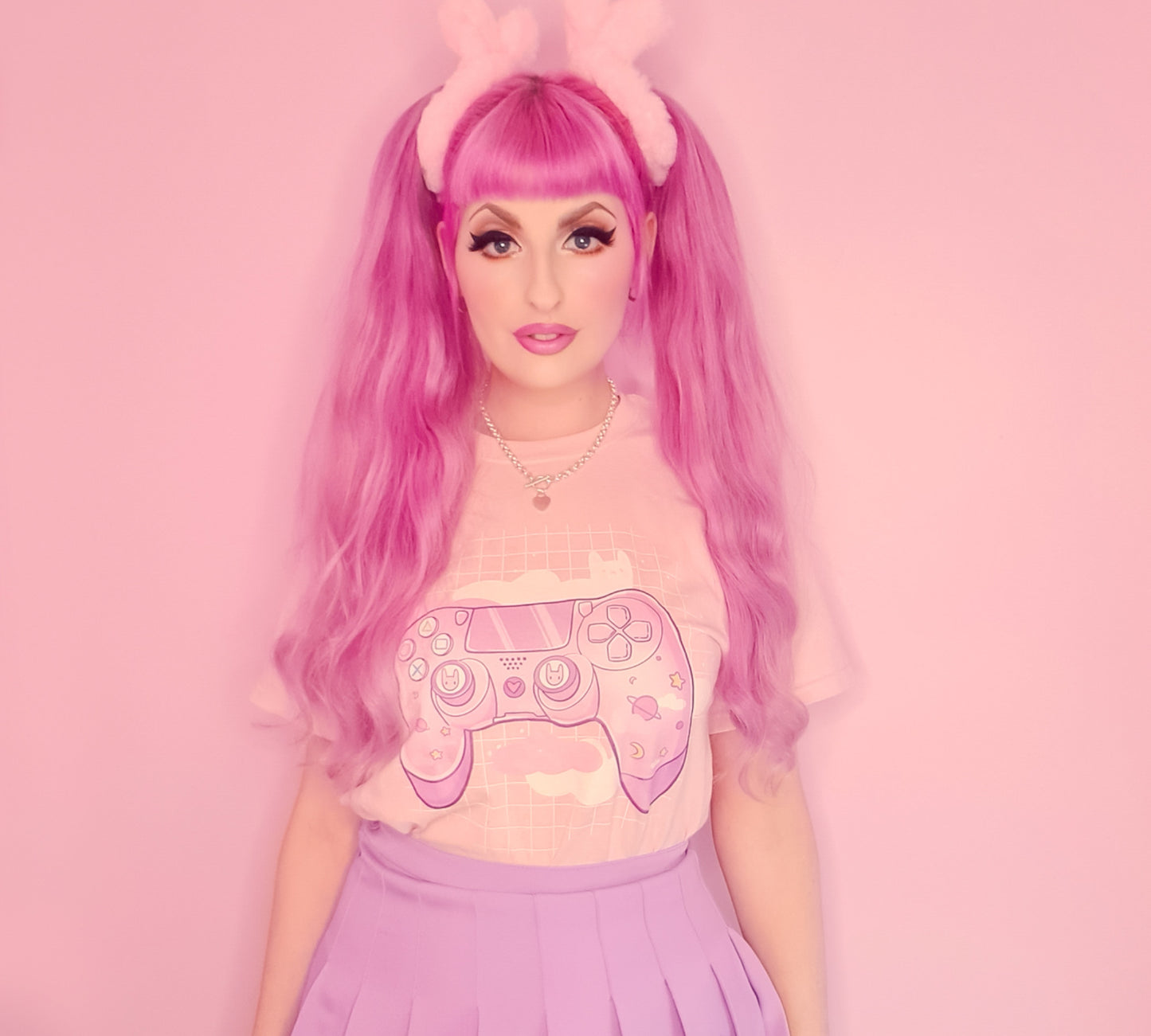 Kawaii Controller Gamer Shirt Yume Kawaii meets Pastel Gaming Fashion 752T
