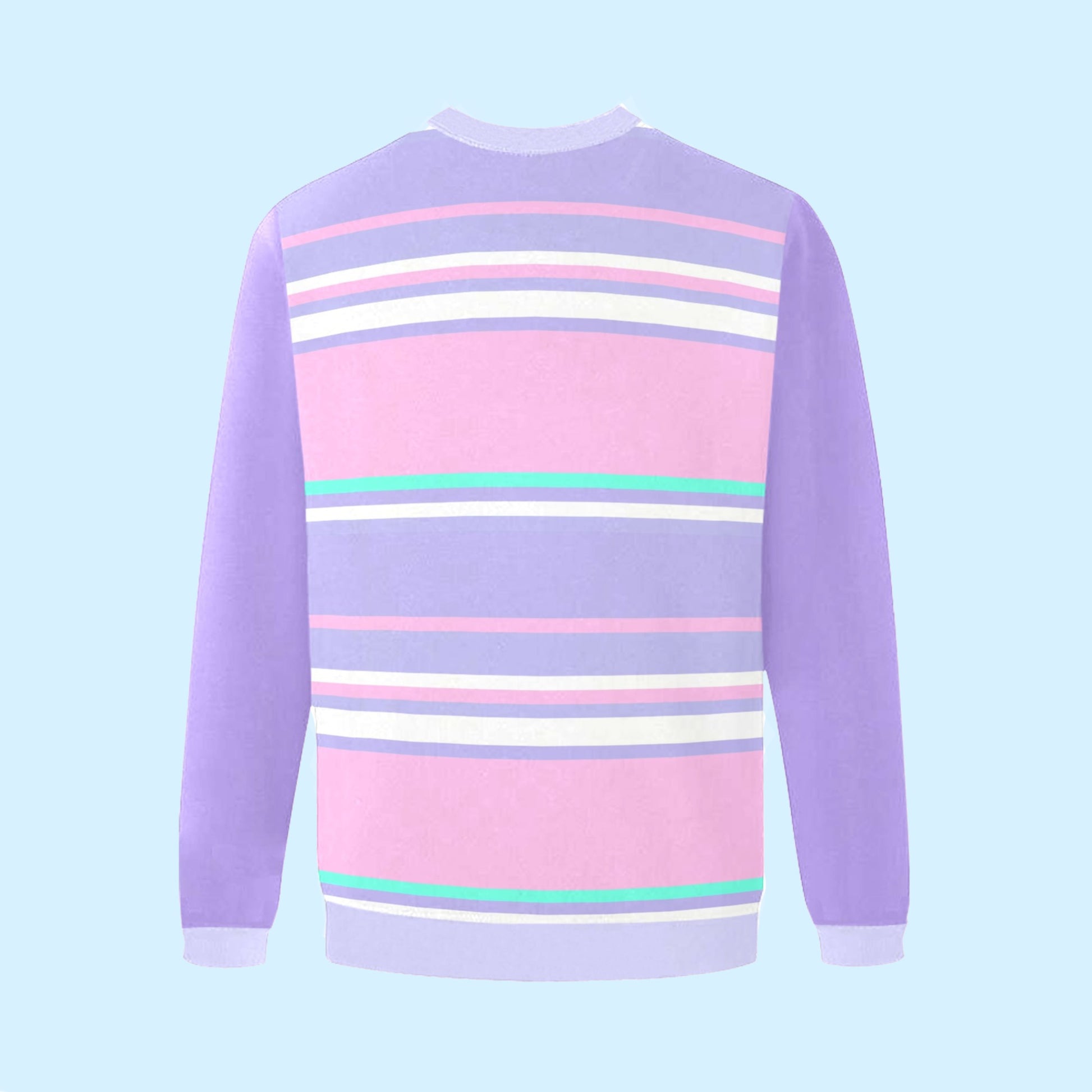Fairy Kei Yume Kawaii Purple Sweatshirt on pastel background