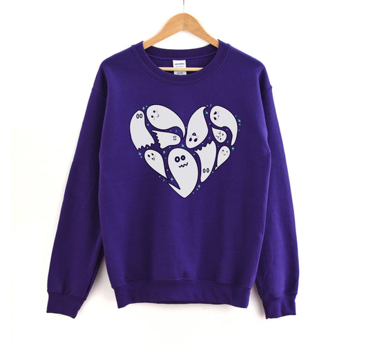 Halloween Kawaii Cute Ghosts Sweatshirt Kawaii Spooky Clothing Yami Kawaii Halloween Outfit