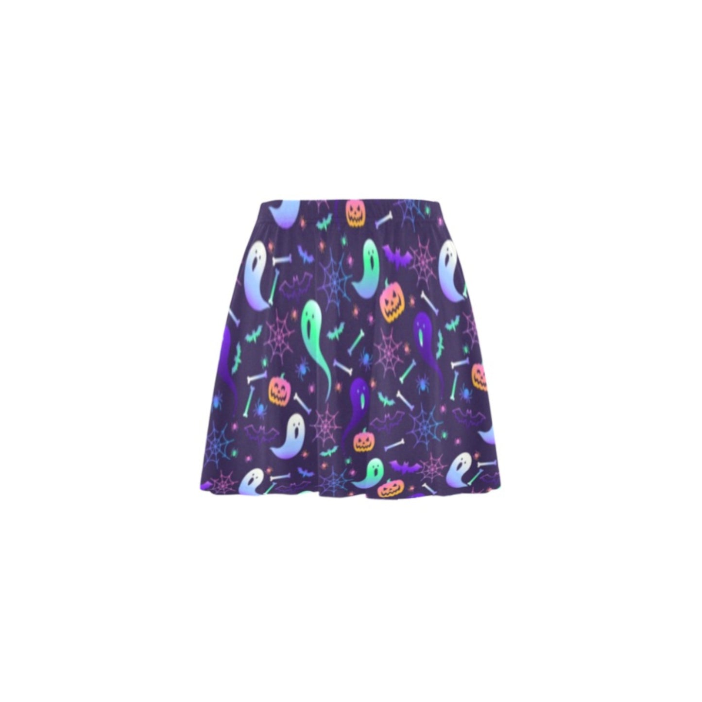 Halloween Kawaii Purple Skirt Spooky Kawaii Halloween clothing Halloween Cute skirt D2275183