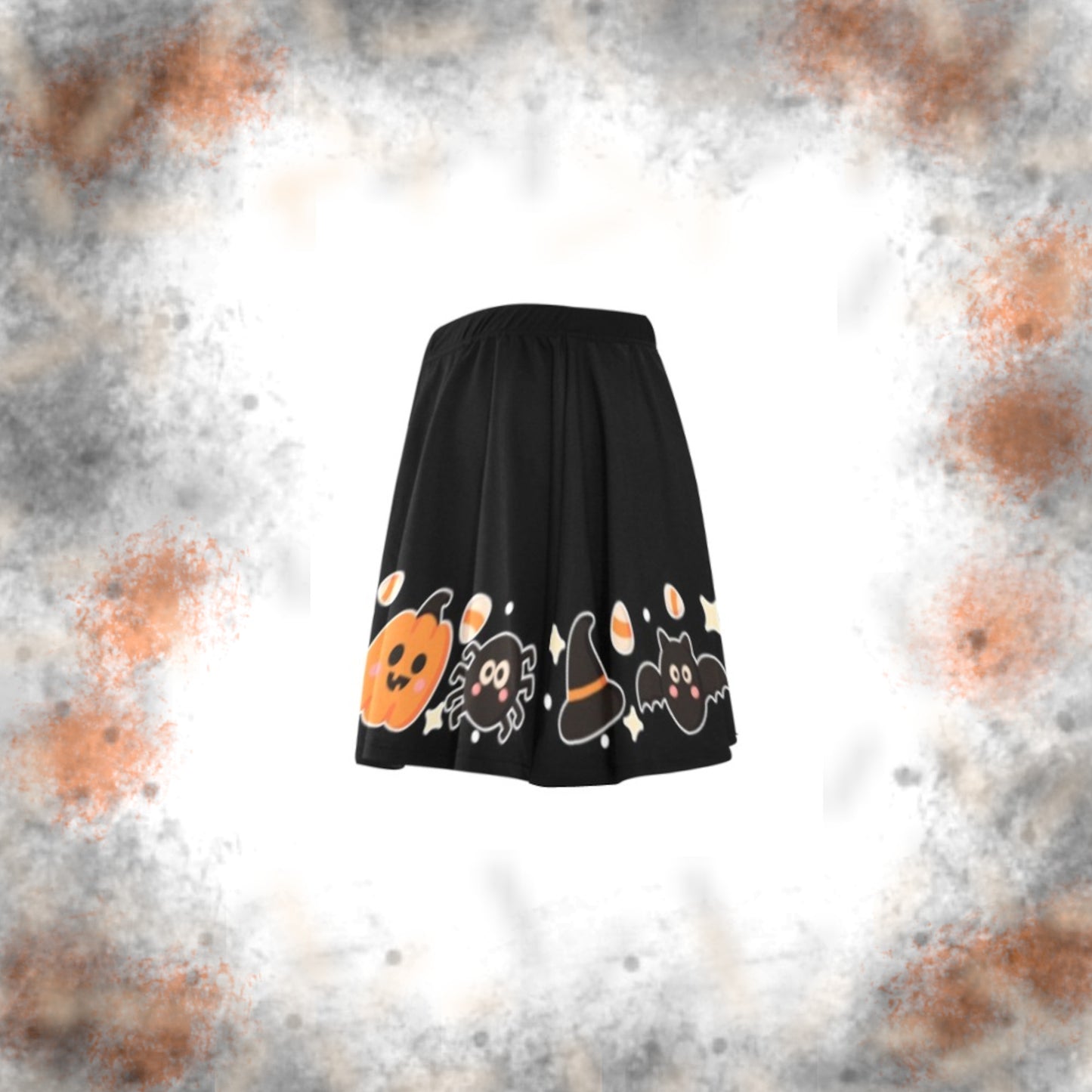 Halloween Spooky Kawaii Skirt Kawaii Halloween Pastel Goth Skirt Yami Kawaii Clothing D2277106