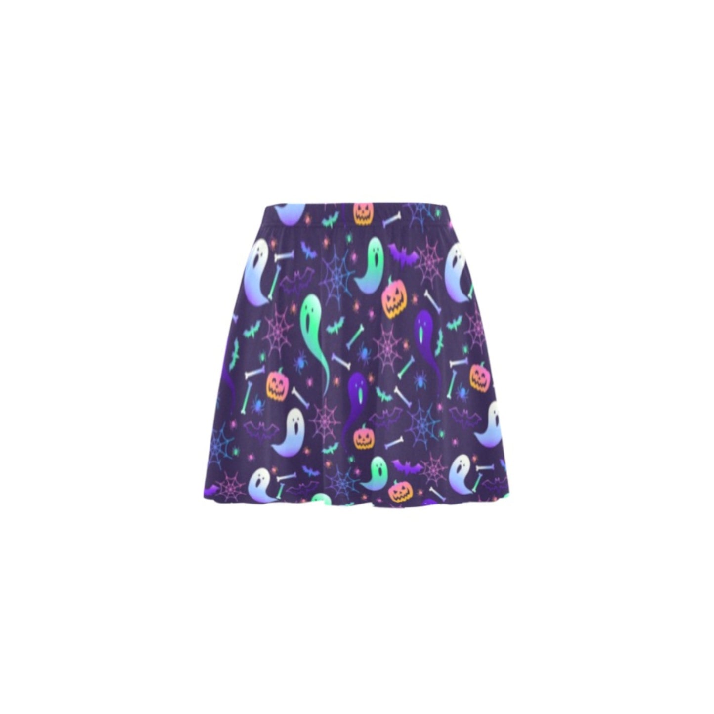 Halloween Kawaii Purple Skirt Spooky Kawaii Halloween clothing Halloween Cute skirt D2275183